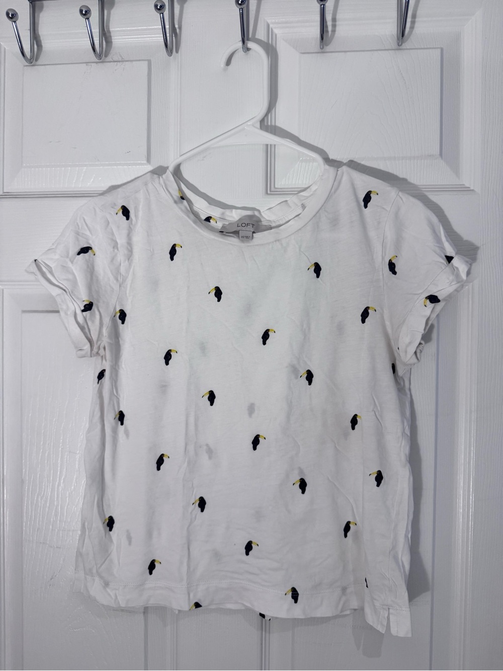 LOFT Toucan T shirt